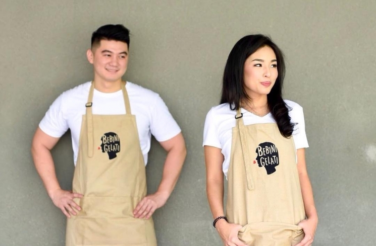 Kemesraan Chef Arnold dan Tiffany Soetanto. (Instagram/@arnoldpo)