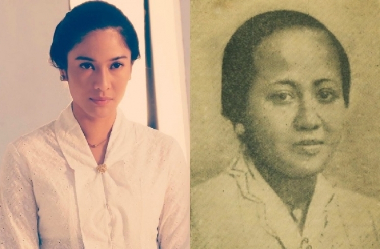 Dian Sastrowardoyo dan RA Kartini. (Berbagai sumber)
