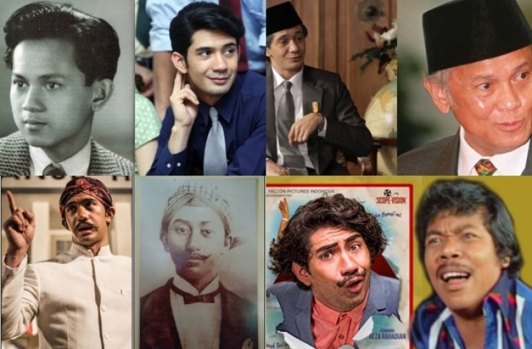 Reza Rahadian perankan beberapa karakter. (Berbagai sumber)