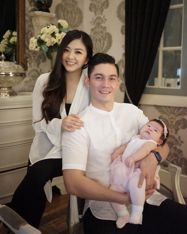 Samuel Zylgwyn, Franda dan putrinya, Zylvechia Ecclesie Heckenbucker. (Instagram/@frandaaa87)