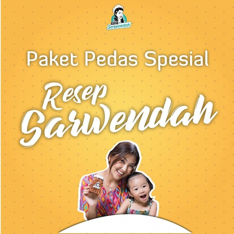 Bisnis kuliner makanan pedas seleb Indonesia. (Instagram/@resepsarwendah)