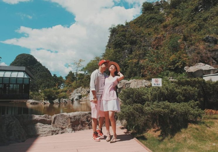 Liburan Chelesea Olivia sekeluarga di Tiongkok. (Instagram/@chelseaoliviaa)