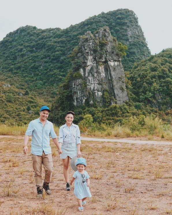 Liburan Chelesea Olivia sekeluarga di Tiongkok. (Instagram/@chelseaoliviaa)