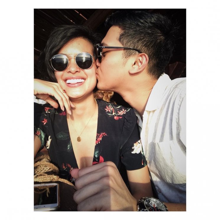 Eva Celia dan Demas Nerawangsa. (Instagram/@demasnarawangsa)