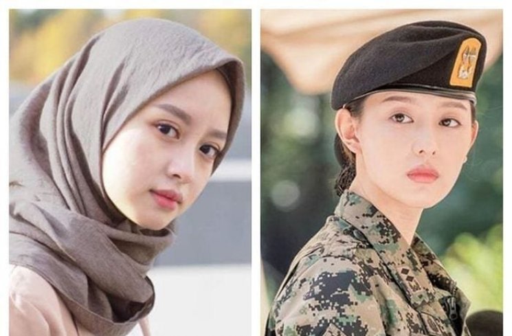 Gita Savitri dan Kim Ji-won. (Instagram)
