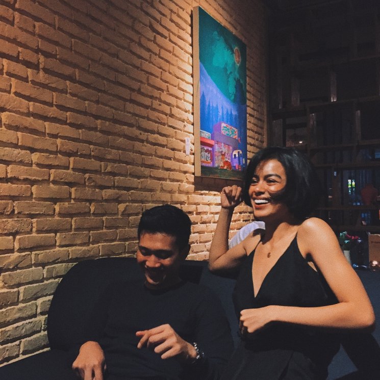 Eva Celia dan Demas Nerawangsa. (Instagram/@evacelia)