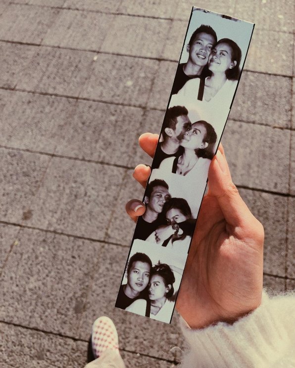 Eva Celia dan Demas Nerawangsa. (Instagram/@evacelia)
