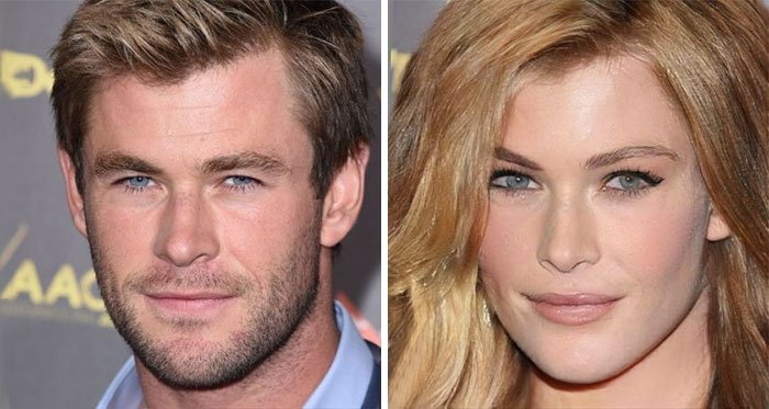 Chris Hemsworth (Thor). (boredpanda.com)