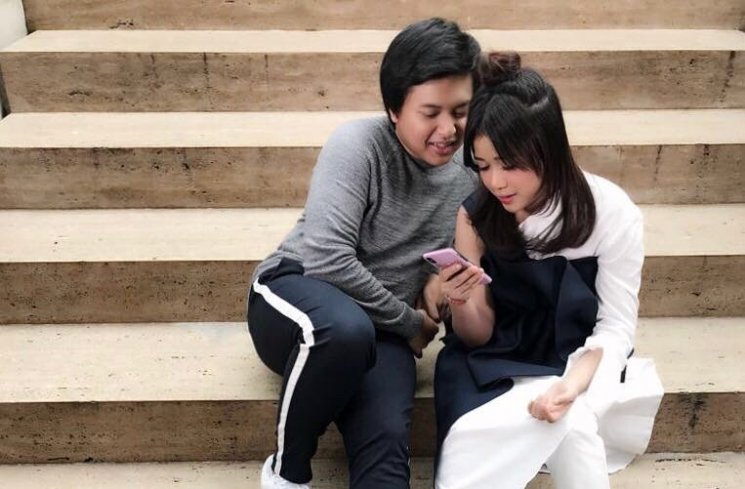 Arsy Widianto dan Brisia Jodie. (Instagram/@arsywidianto)