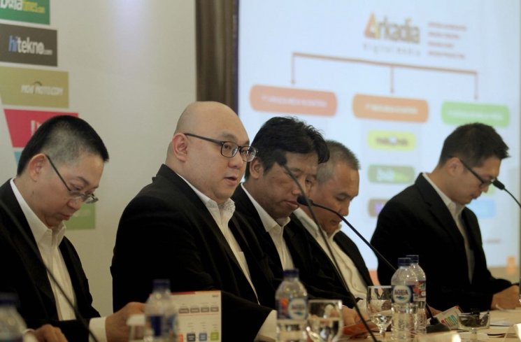 Public Expose Rencana IPO Arkadia Digital Media di Hotel Century Park, Jakarta, Senin (6/8/2018). (Dok. Arkadia Digital Media)