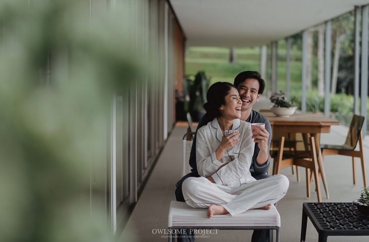 Foto Prewedding Tarra Budiman dan Gya Sadiqah. (Instagram/@gyaps)