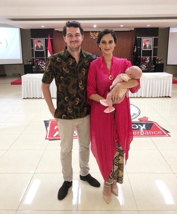 Marissa Nasution dan Benedikt Brueggemann. (Instagram/@marissaln)