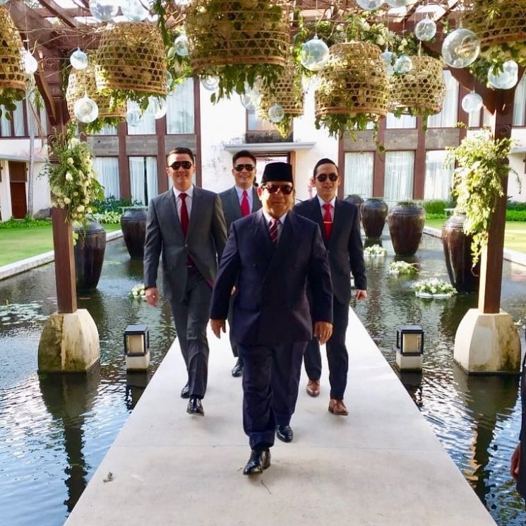 Dhani Wirianata, sekretaris Prabowo Subianto. (Instagram/@dhaniwirianata)