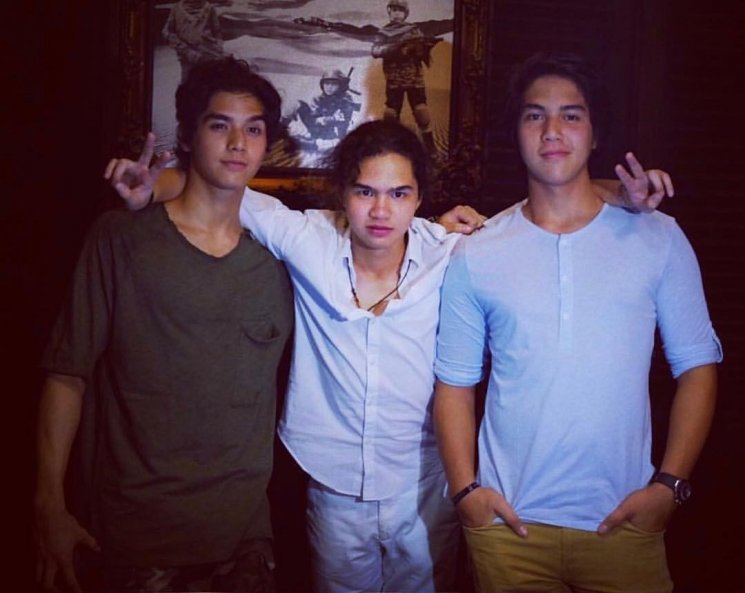 Al Ghazali, Dul Jaelani dan El Rumi. (Instagram/@alghazali7)