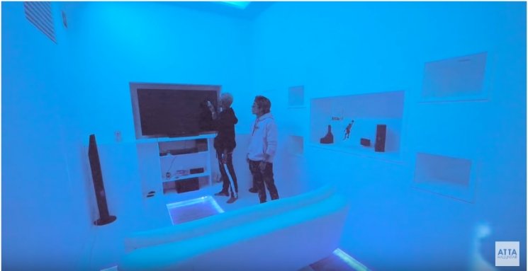 Mengintip kamar rahasia Young Lex. (Youtube/ Atta Halilintar)