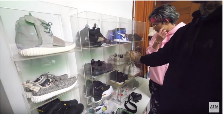 Mengintip kamar rahasia Young Lex. (Youtube/ Atta Halilintar)