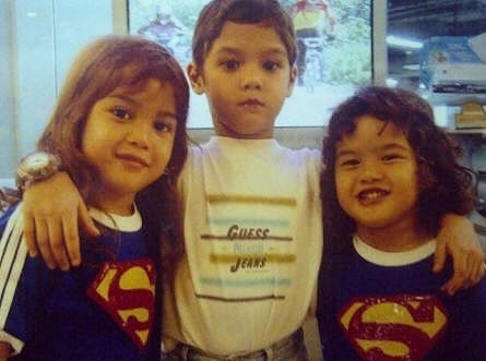 Al, El dan Dul kecil. (Instagram/@duljaelani)