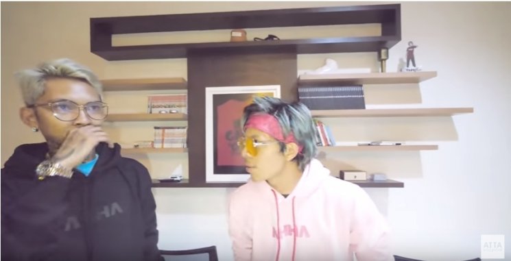 Mengintip kamar rahasia Young Lex. (Youtube/ Atta Halilintar)