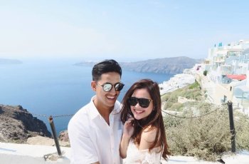 5 Romantisme Honeymoon Tasya Kamila & Randi Bachtiar di Santorini