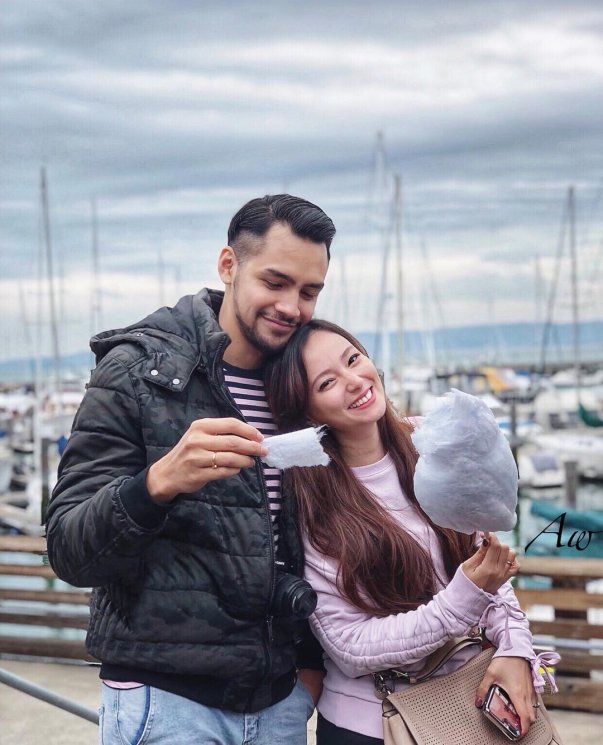 Jonas Rivanno dan Asmirandah. (Instagram/@asmirandah89)