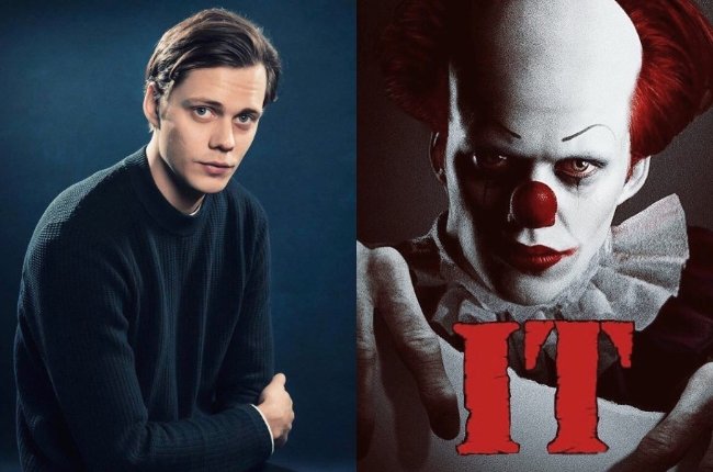 Bill Skarsgård - Pennywise (It). (Instagram)
