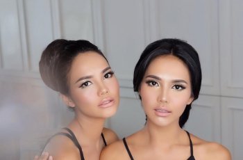 7 Kekompakan Veronika dan Valerie, Si Model Kembar