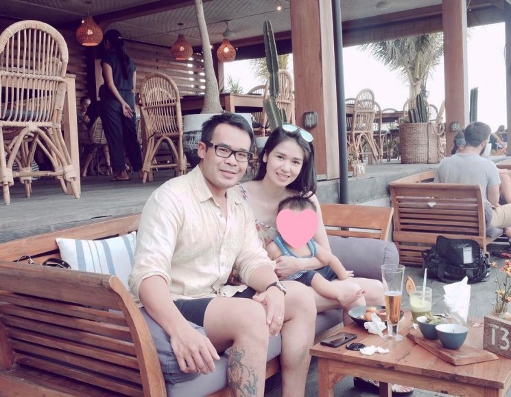 Laura Basuki dan keluarga. (Instagram/@laurabas)