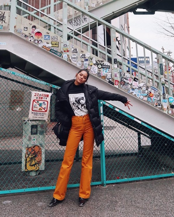 Pesona Michelle Tahalea. (Instagram/@chellibobs)