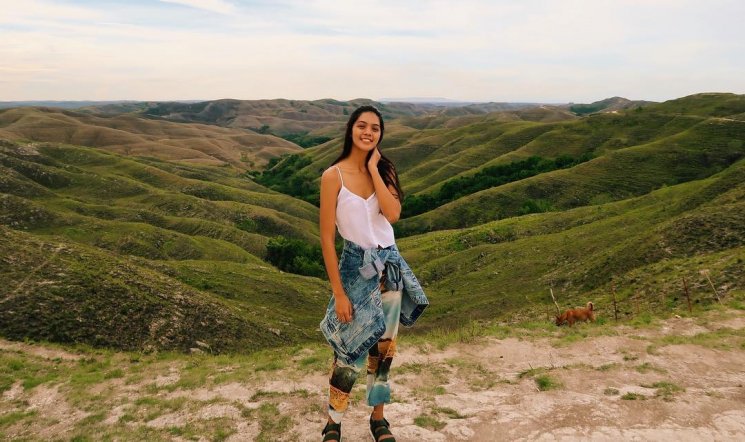 Pesona Michelle Tahalea. (Instagram/@chellibobs)