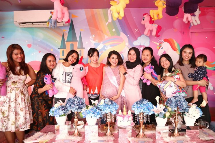 Baby shower Tania Putri. (Instagram/@taniaputri1707)