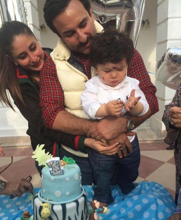 Saif Ali Khan dan keluarga (.bollywoodshaadis.com)