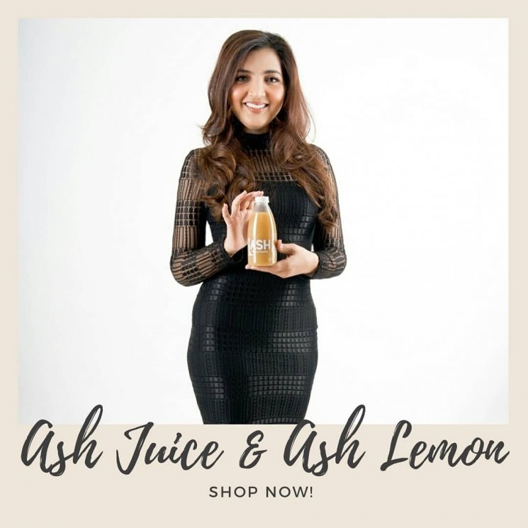 Bisnis makanan dan minuman artis seleb Indonesia. (Instagram/@ash.juice)