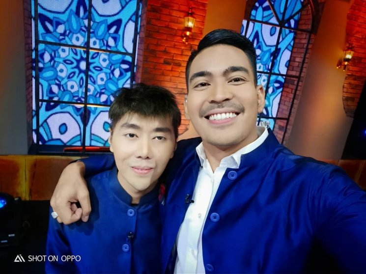 Robby Purba dan Roy Kiyoshi. (Instagram/@robbypurba)