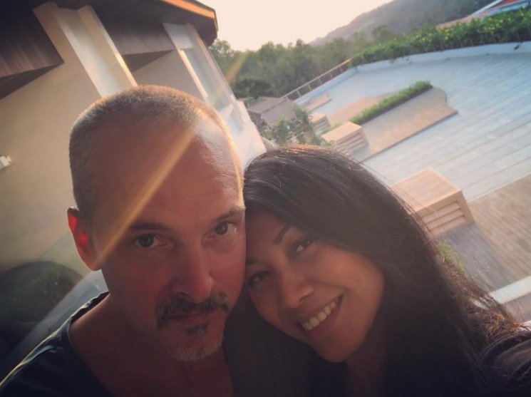 Christian Kretschmar dan Anggun C Sasmi. (Instagram/@anggun_cipta)