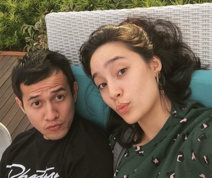 Herjunot Ali dan Tatjana Saphira (Instagram/@tatjanasaphira)