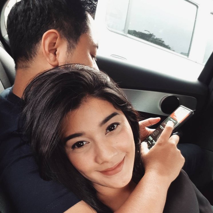 Naysilla dan Roestiandi Tsamanov. (Instagram/@naymirdad)