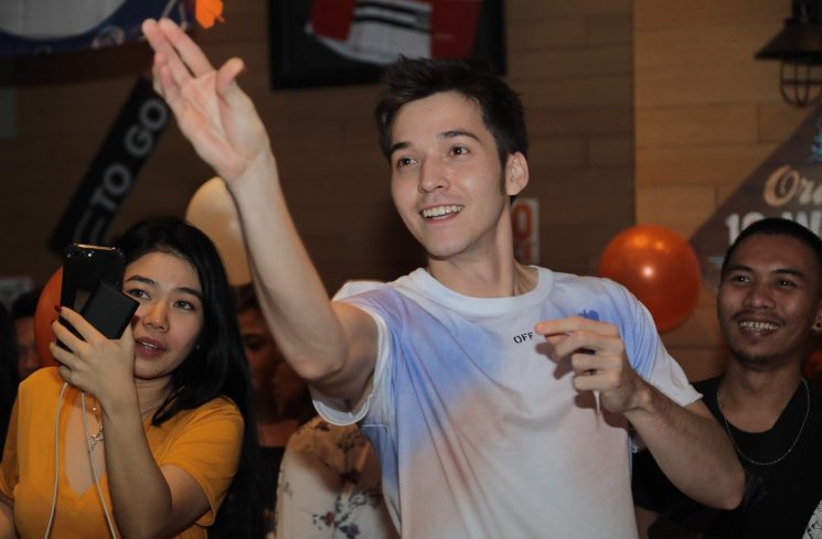 Pesta ulang tahun Stefan William. (Instagram/@celine_evangelista)