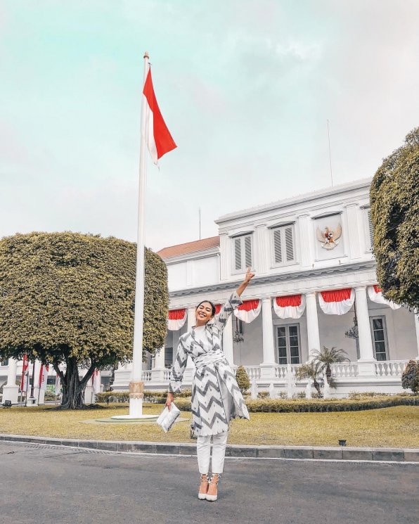 Maria Rahajeng. (Instagram/@mariarahajeng)