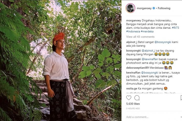 Morgan Oey. (Instagram/@morganoey)