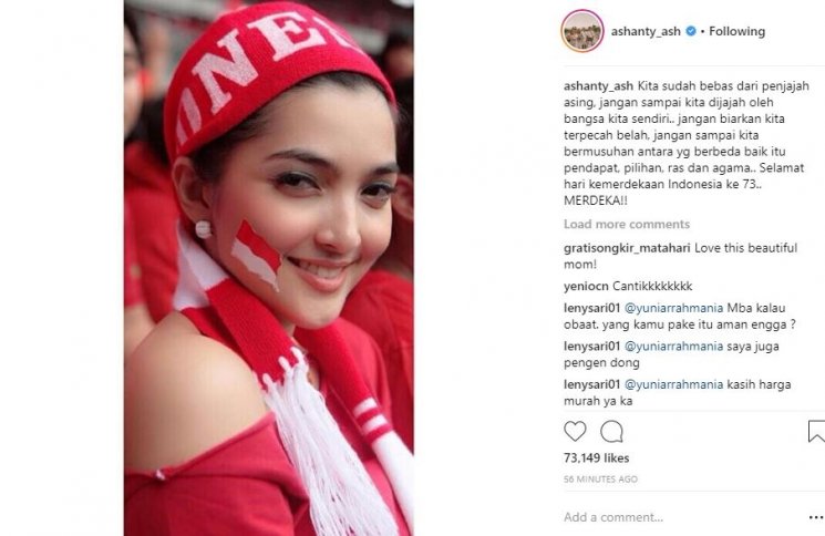 Ashanty. (Insatgram/@ashanty_ash)