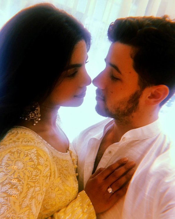 Priyanka Chopra dan Nick Jonas. (Instagram/@nickjonas)