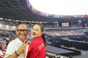 Gaya 7 Seleb saat Hadiri Pembukaan Asian Games 2018