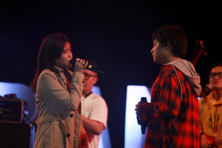 Brisia Jodie dan Arsy Widianto. (Matamata.com/Bima Sandria)