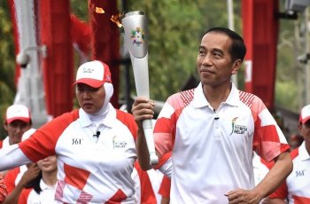 KPopers Heboh Lihat Aksi Jokowi di Pembukaan Asian Games 2018