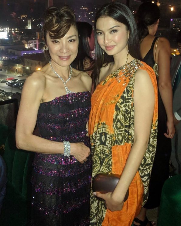 Raline Shah dan Michelle Yeoh (Instagram/@ralineshah)