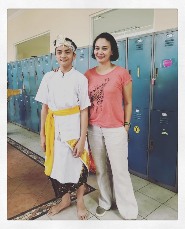 Arka Asmara. (Instagram/@bu_deedee)
