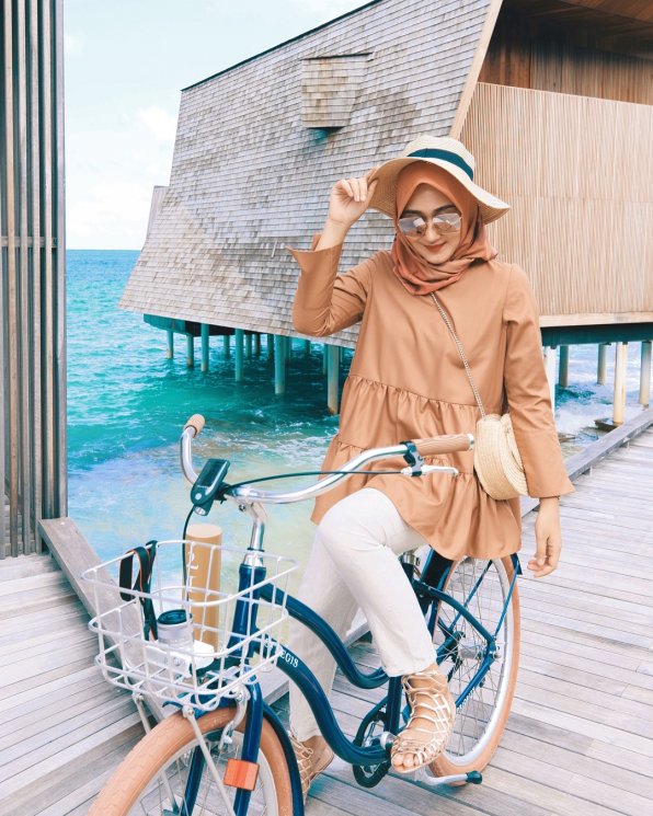 Dian Pelangi di Maladewa (Instagram/@dianpelangi)