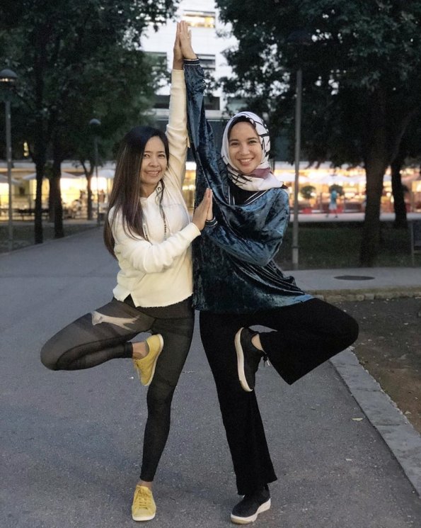 Chacha Frederica liburan di Spanyol. (Instagram/@chachafrederica)