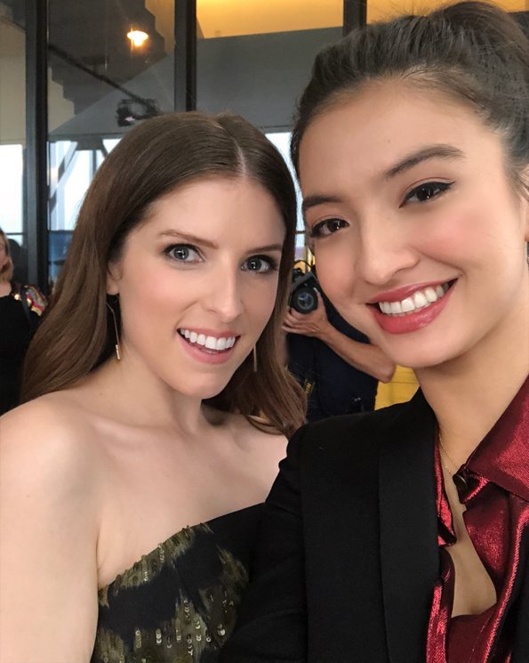 Raline Shah dan Anna Kendrick (Instagram/@ralineshah)