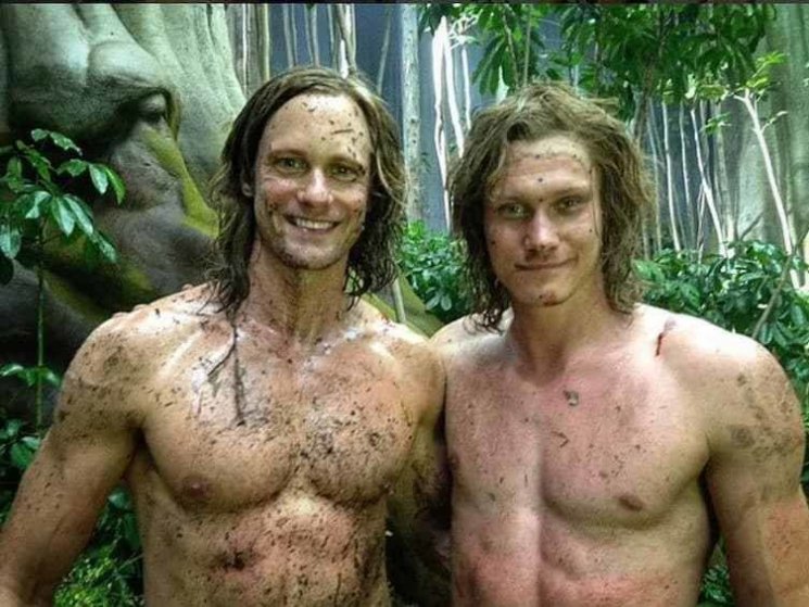 Alexander Skarsgard dan Mark Slaughter. (metdaan.com)